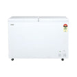 Haier HFC-355DPW5 Double Door Convertible Freezer 355 L – White_Front View