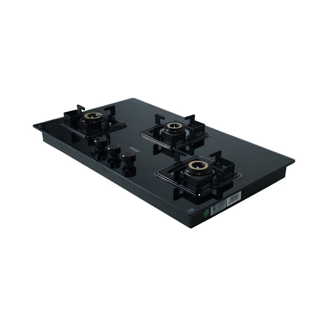 Haier HIC-Q27326-IN 3 Burner Gas Stove – Black_3