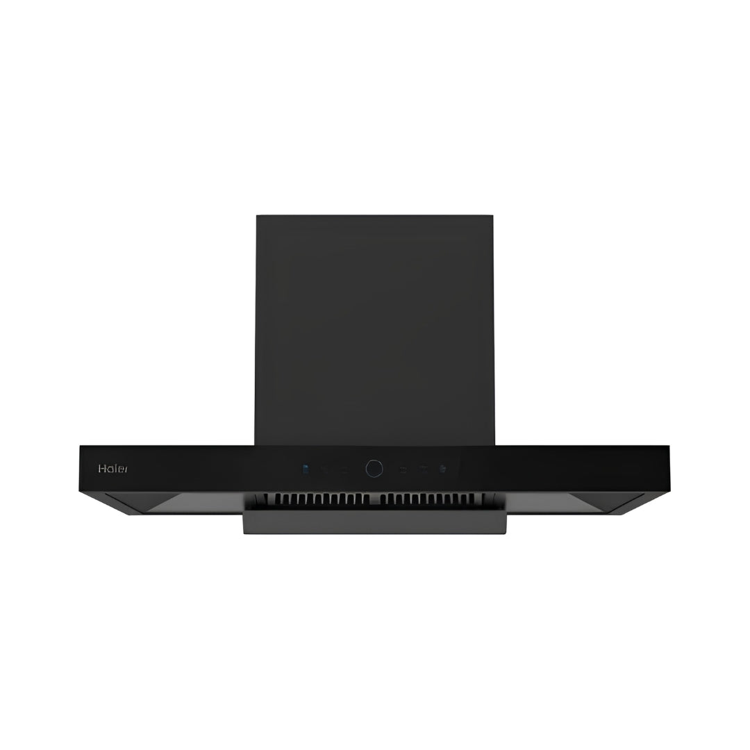Haier HIH-T1903 Kitchen Chimney 90cm - Black_Front View