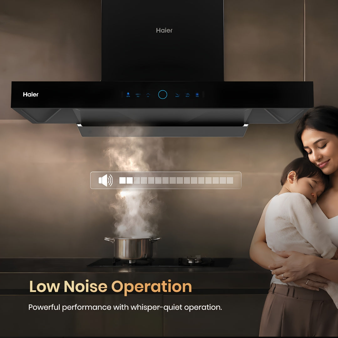 Haier HIH-T5905 Kitchen Chimney 90cm - Black_10