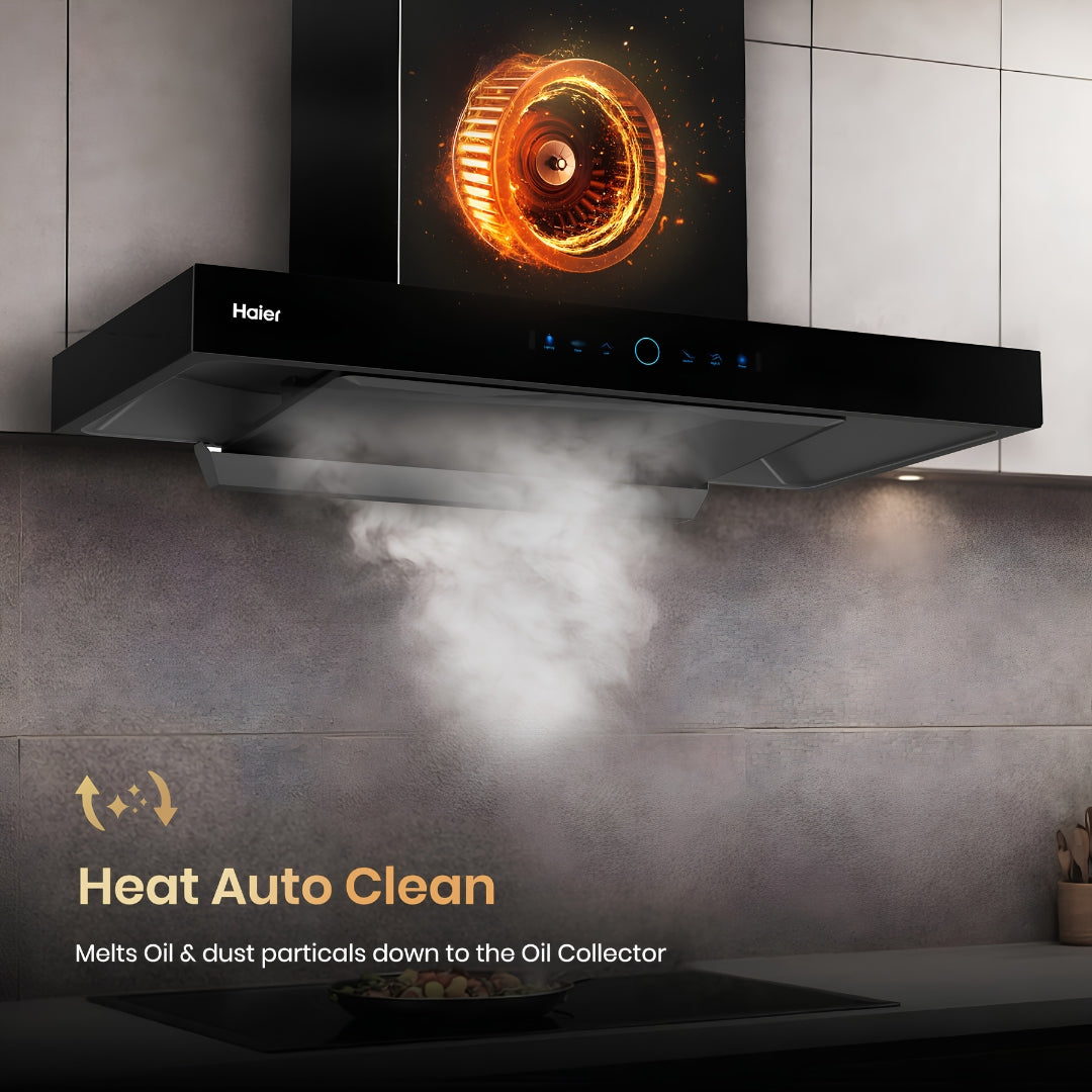 Haier HIH-T5905 Kitchen Chimney 90cm - Black_8