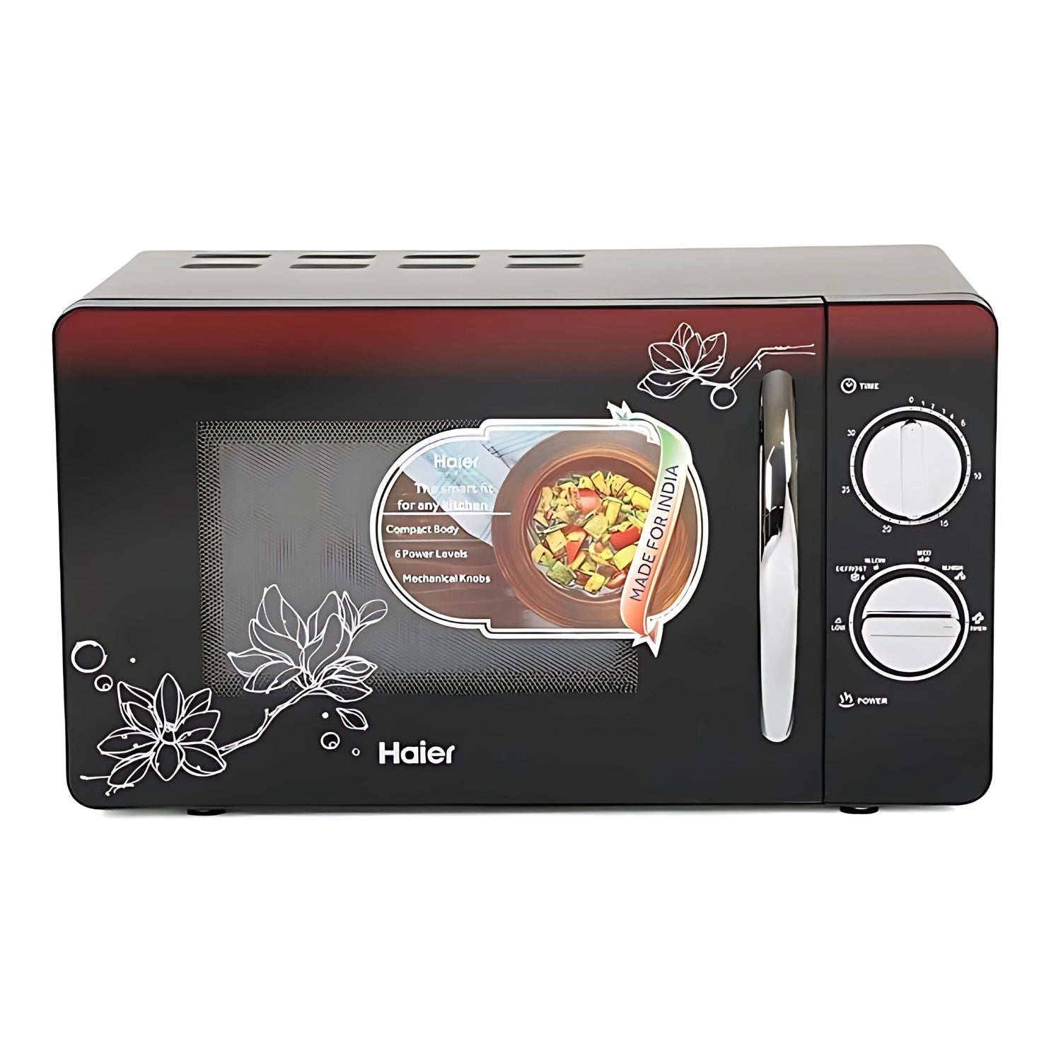 Haier HIL2001MFPH SOLO Microwave Oven 20 L – Black_1