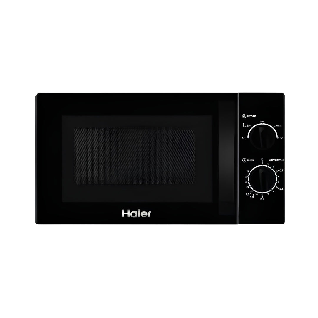 Haier HIL2001MWPH Solo Microwave Oven 20 L - Black_Front View