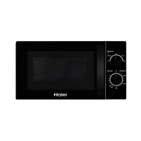 Haier HIL2001MWPH Solo Microwave Oven 20 L - Black_Front View