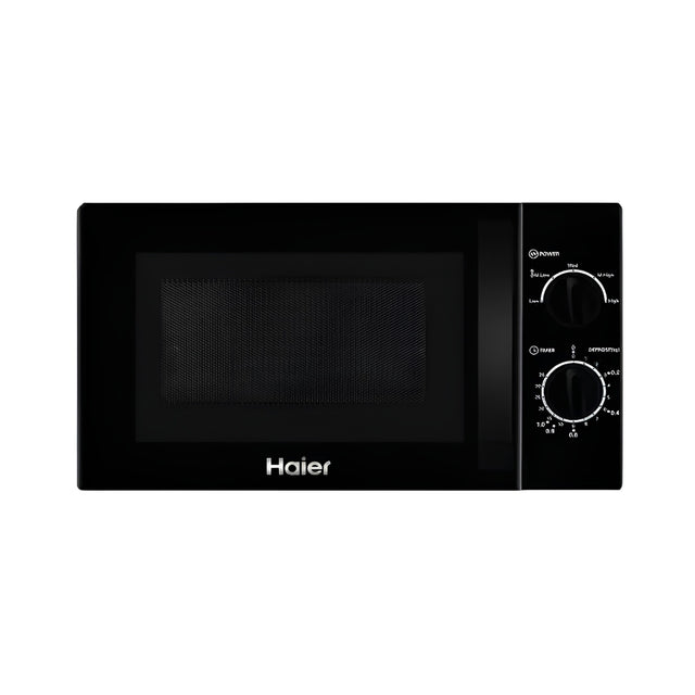 Haier HIL2001MWPH Solo Microwave Oven 20 L - Black_Front View