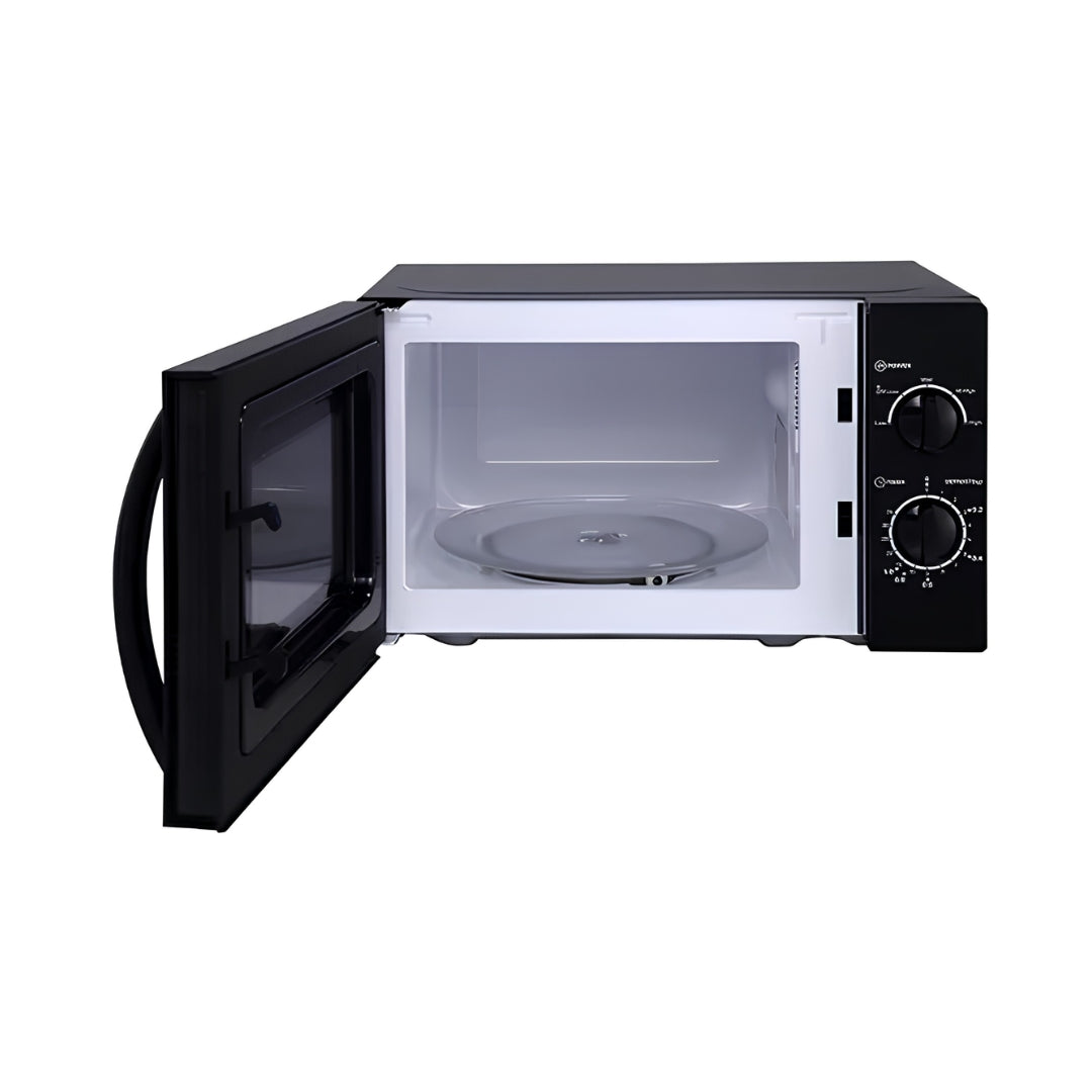 Haier HIL2001MWPH Solo Microwave Oven 20 L - Black_Open View