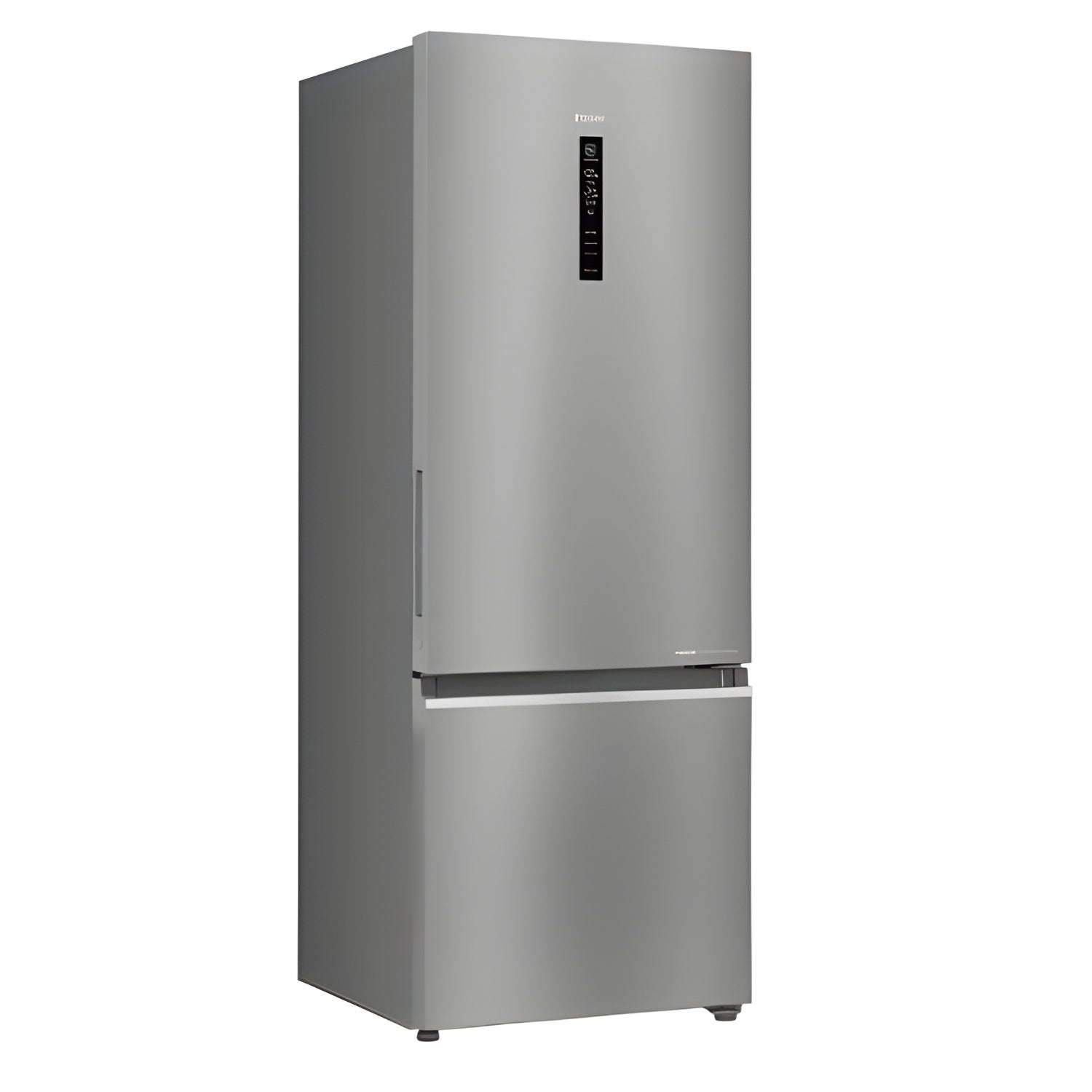 Haier HRB-4053BIS-P 355 L 3-Star Bottom-Mount Frost-Free Refrigerator – Inox Steel_1