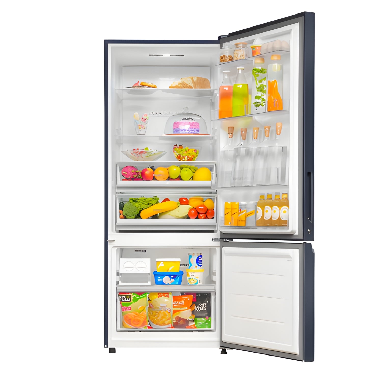 Haier HRB-4952BGK-P 445 L 2-Star Bottom-Mount Frost-Free Refrigerator – Graphite Black_7
