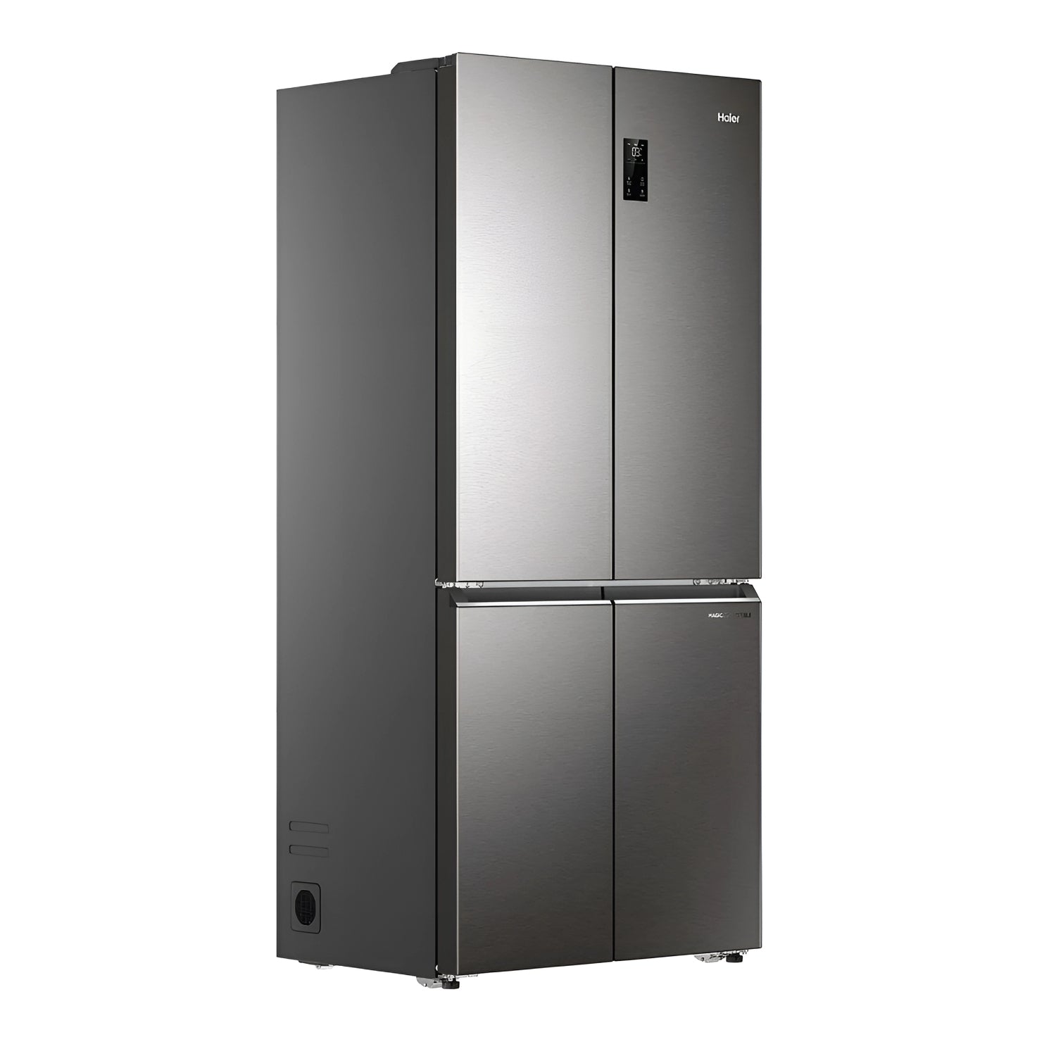 Haier HRB-600IS 520L Side-by-Side Refrigerator – Stainless Steel