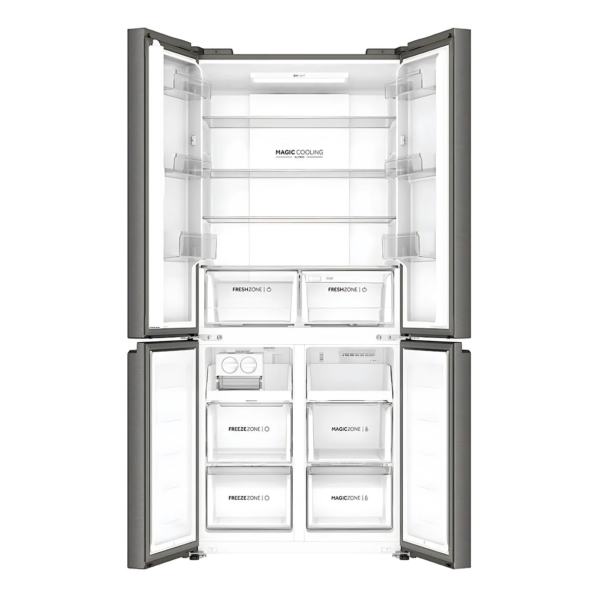 Haier HRB-600IS 520L Side-by-Side Refrigerator –  Stainless Steel Finish_8