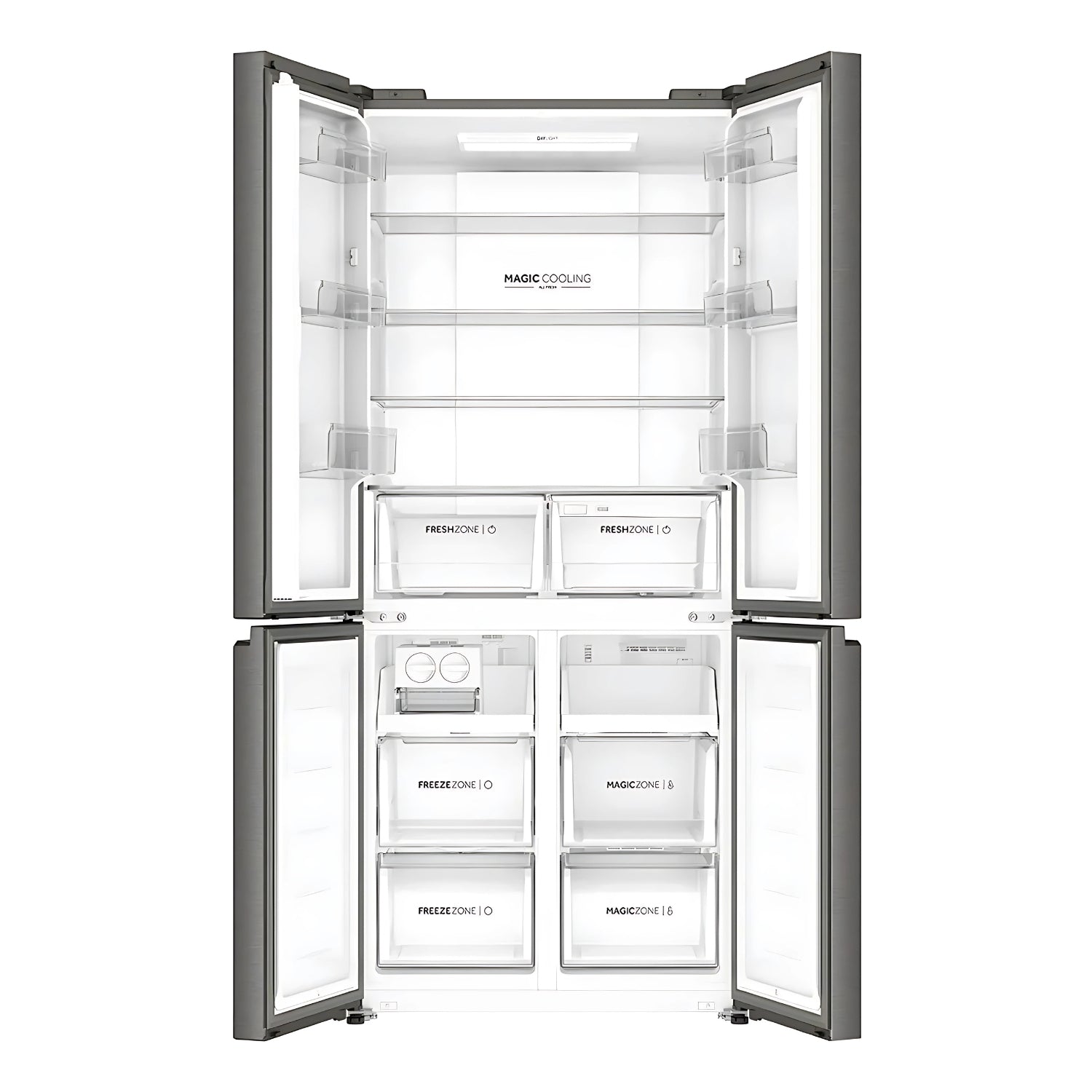 Haier HRB-600IS 520L Side-by-Side Refrigerator –  Stainless Steel Finish_8