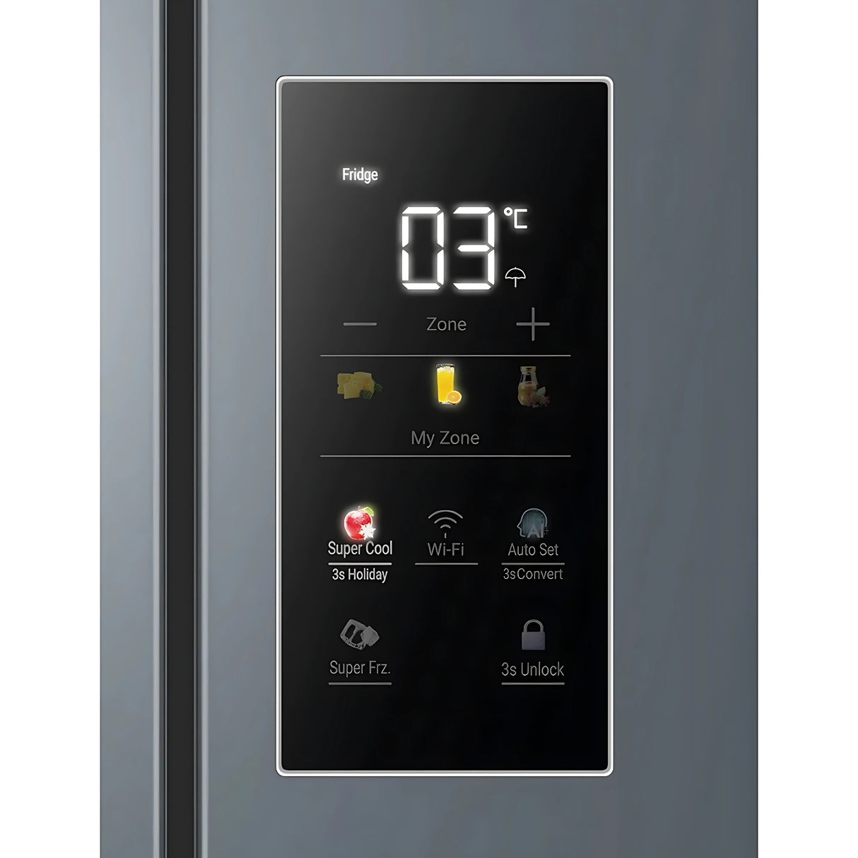 Haier_HRB-600MGU1_3_Star_520_L_Side_by_Side_Refrigerator_-_Mirror_Glass_7