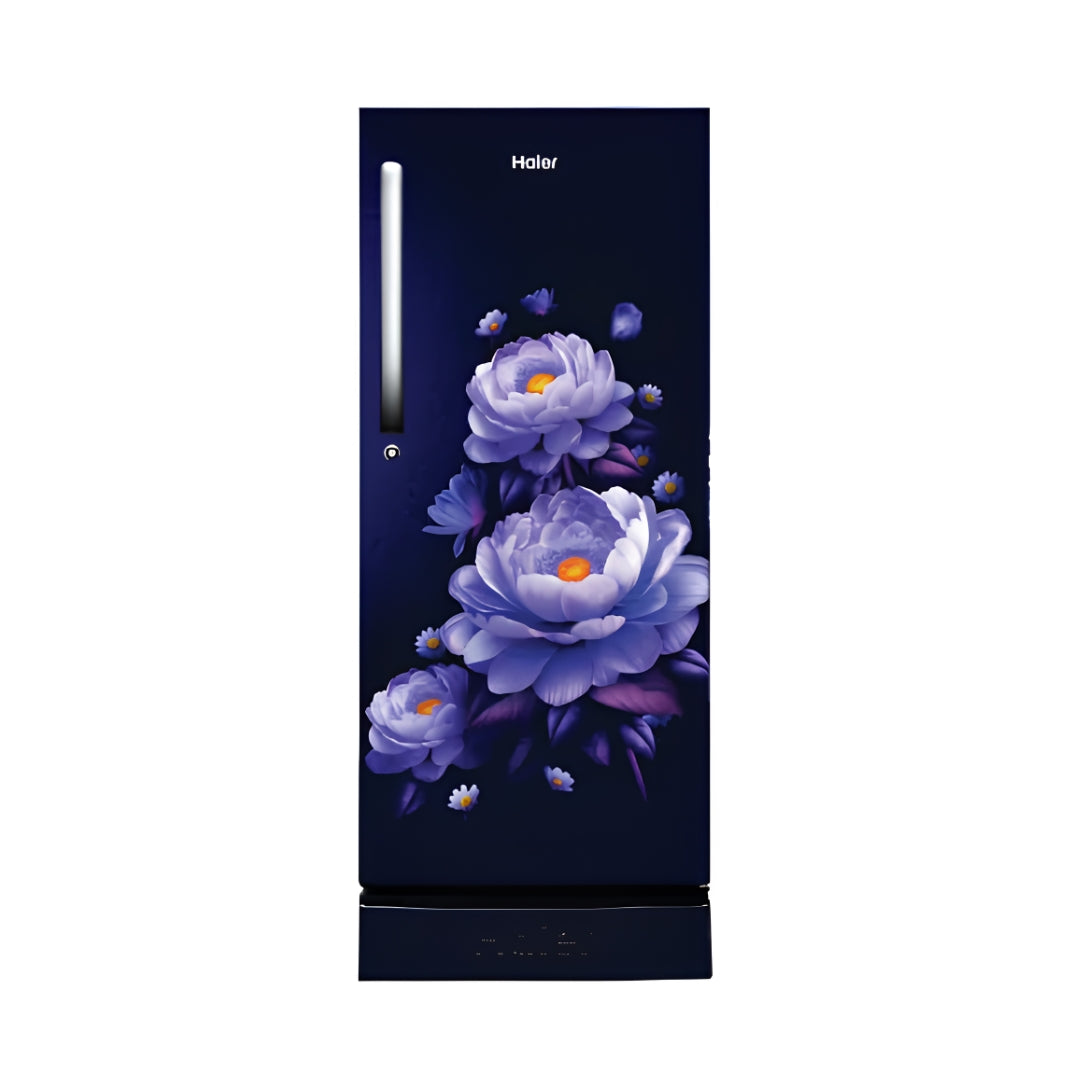 Haier HRD-2105PMBA-P 190L 5 Star Direct Cool Single Door Refrigerator– Marine Blossom_1