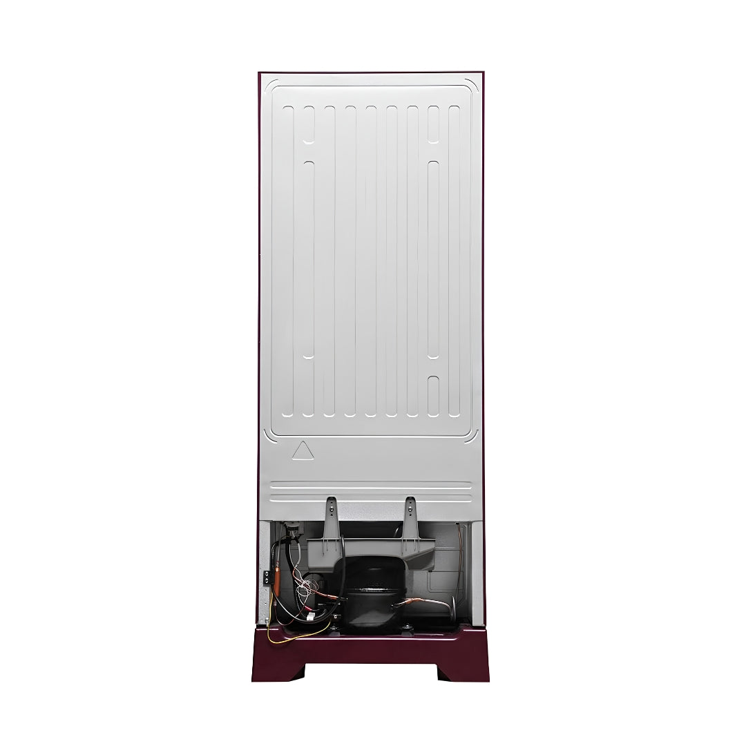 Haier HRD-2353PRXA Single Door Refrigerator 215 L - Red Xsenia_Back View
