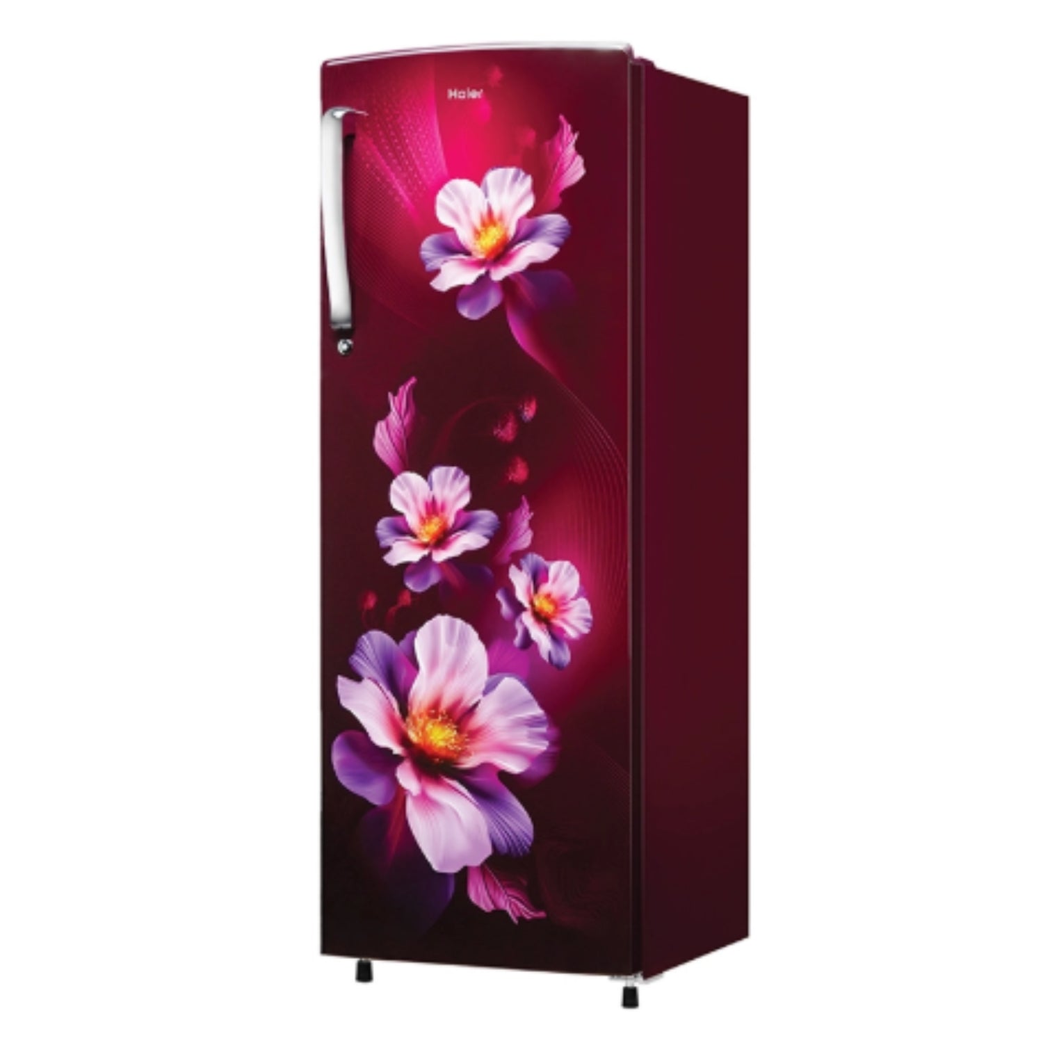 Haier HRD-2743CRK-N 253L 3 Star Karen Finish Direct Cool Single Door Refrigerator -  Red Karen_3