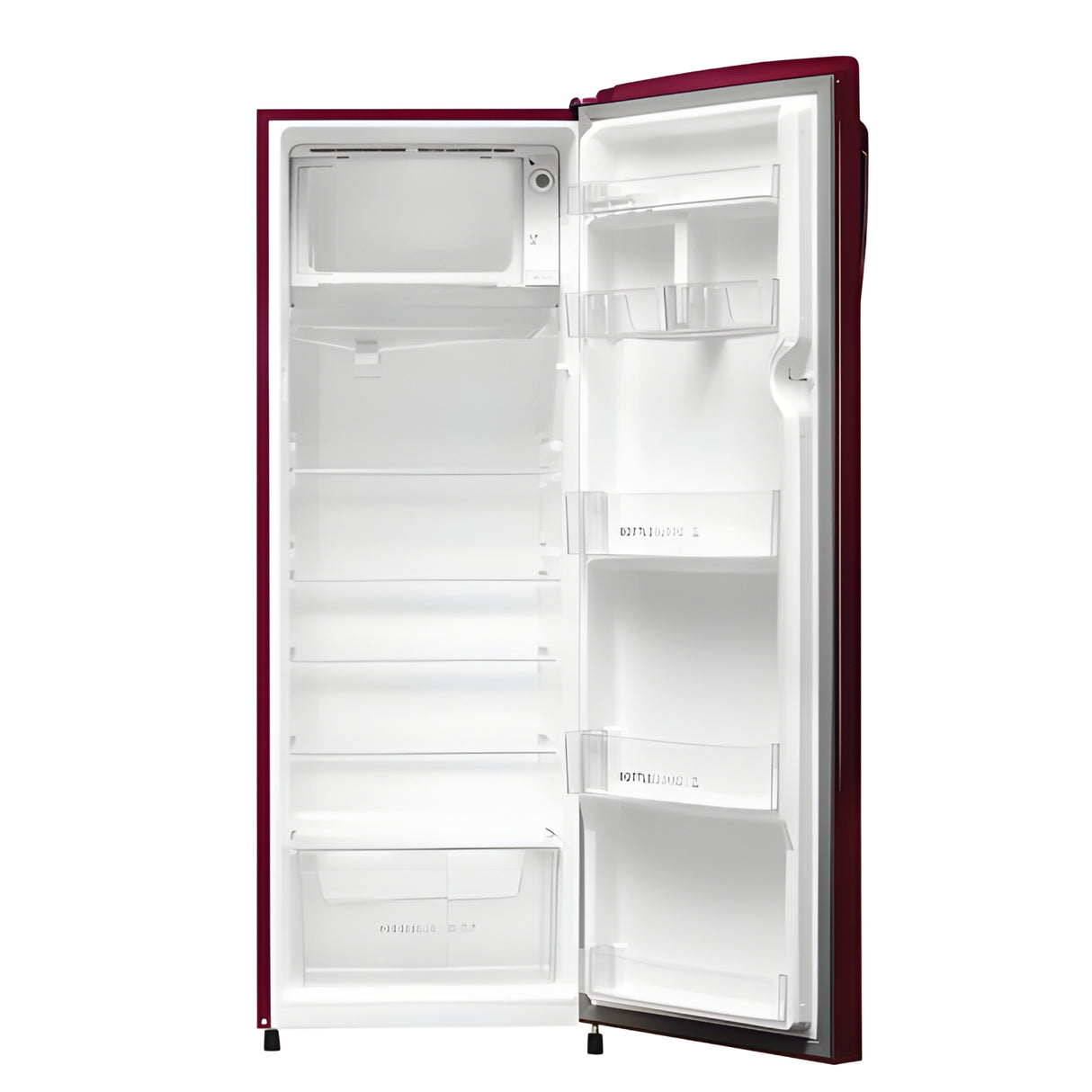 Haier HRD-2743CRK-N 253L 3 Star Karen Finish Direct Cool Single Door Refrigerator -  Red Karen_4