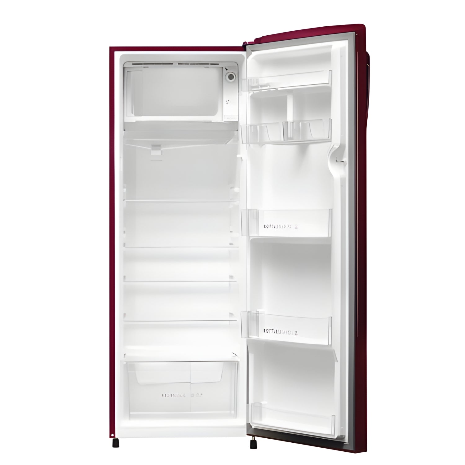Haier HRD-2743CRK-N 253L 3 Star Karen Finish Direct Cool Single Door Refrigerator -  Red Karen_4