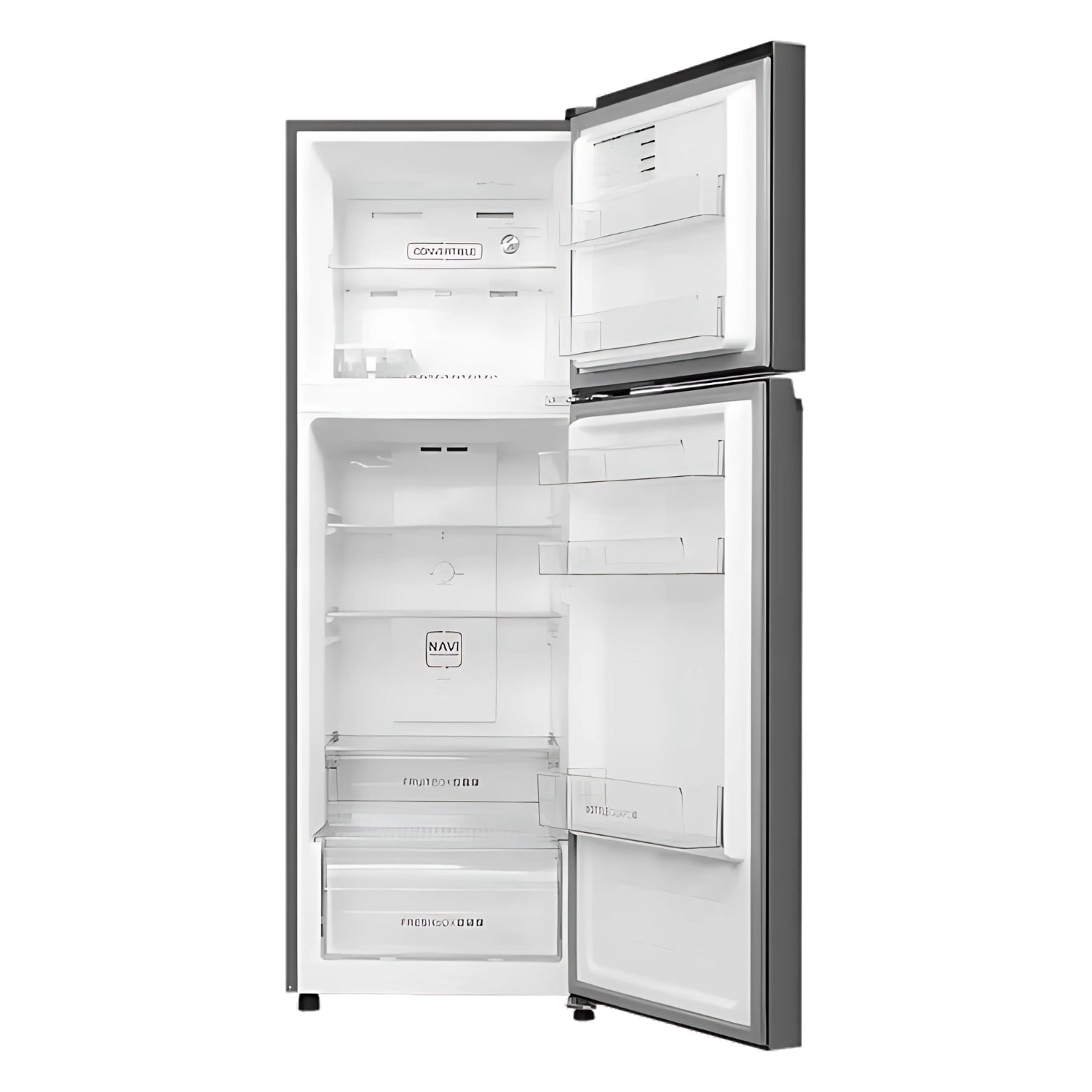 Haier HRF-2902IBGB-P 2 Star 240 L Frost-Free Double Door Refrigerator - GE Black_3