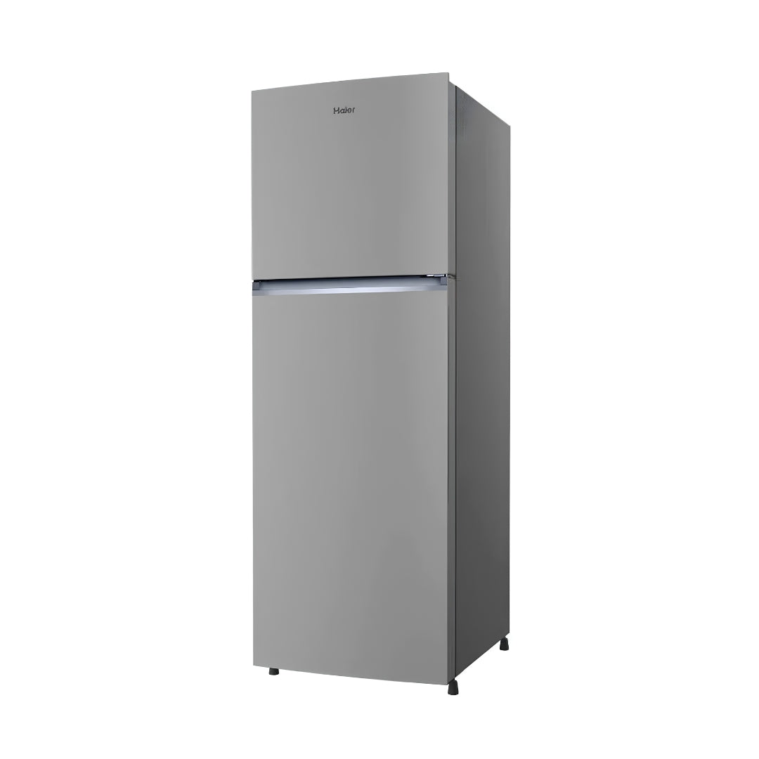 Haier HRF-2902IEBSA-P Double Door Refrigerator 240 L - Brushline Silver_Left View