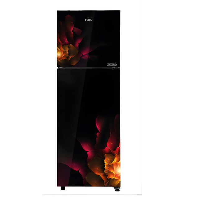 Haier HRF-2902PVG-P 240L 2-Star Frost-Free Double Door Refrigerator – Viona Glass_1