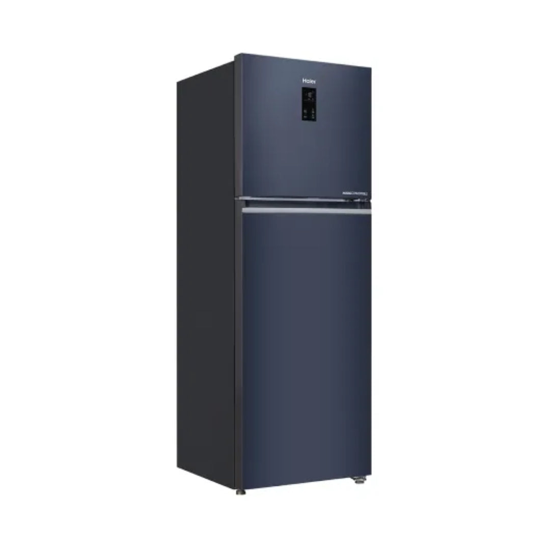 Haier HRF-4082BLGKA-P Double Door Refrigerator 358 L - Graphite Black_Left View