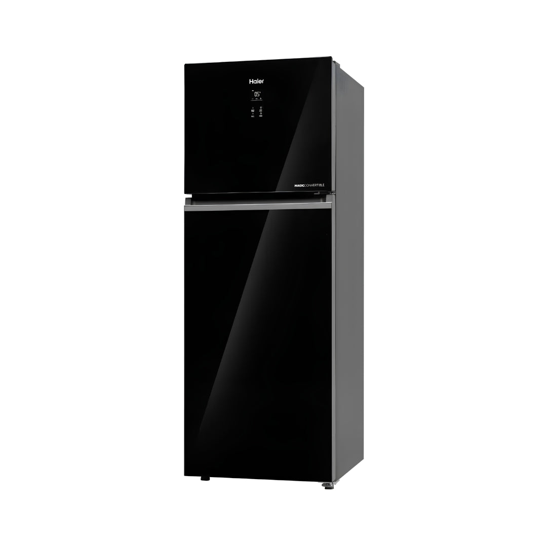 Haier HRF-4082PLKGA-P Double Door Refrigerator 358 L – Black Glass_3