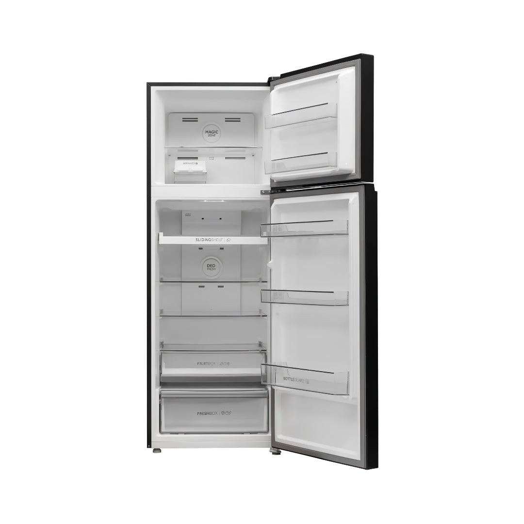 Haier HRF-4082PLKGA-P Double Door Refrigerator 358 L – Black Glass_4