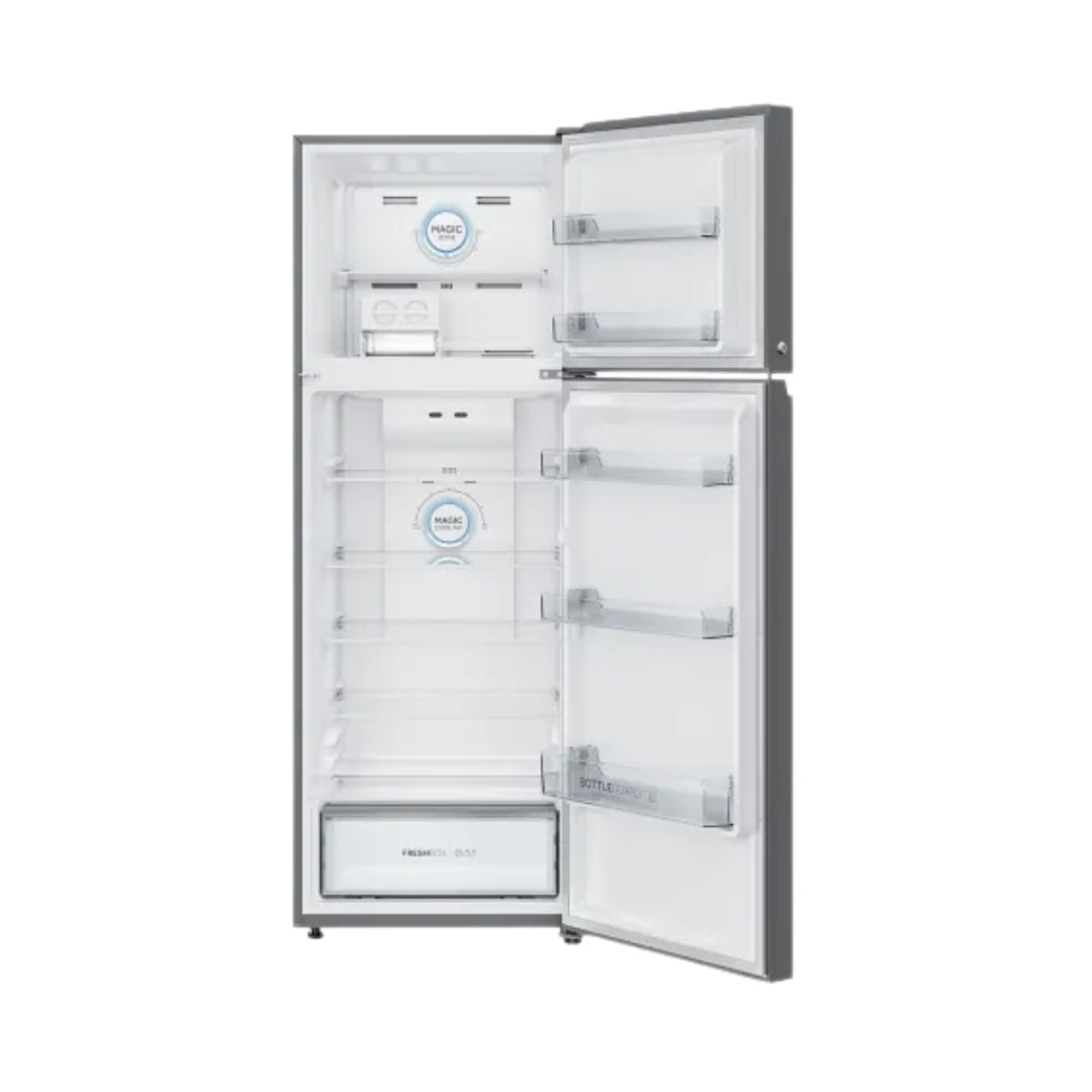 Haier HRF-4083BIS-P Double Door Refrigerator 358 L - Inox Steel_Inside view