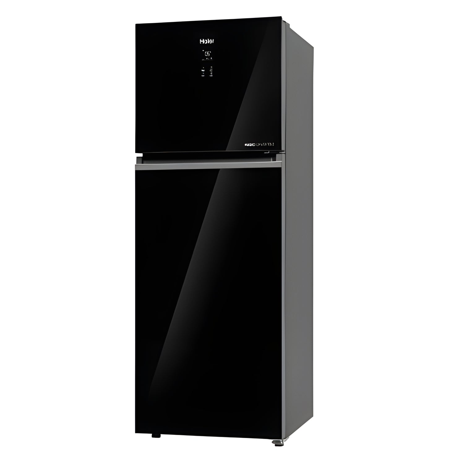 Haier HRF-4083PLKG-P 358 L 3-Star Frost-Free Double Door Refrigerator – Black Glass_2