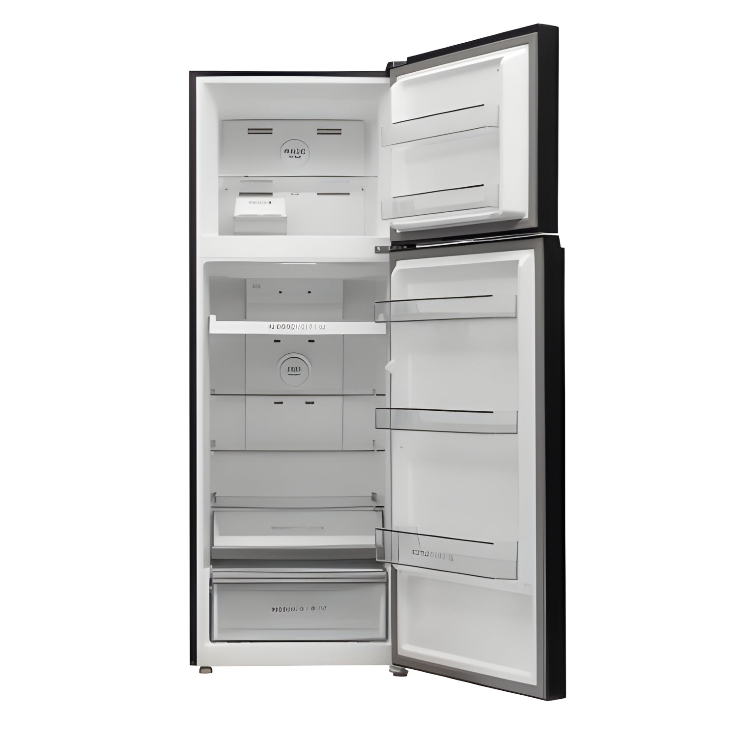 Haier HRF-4083PLKG-P 358 L 3-Star Frost-Free Double Door Refrigerator – Black Glass_5