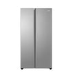 Haier HRS-615FS Convertible Refrigerator 540 L - Fusion Steel_Front View