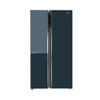 Haier HRT-683GOGU1 Three Door Vogue Side by Side Refrigerator 598 L - Grey Onyx Glass_Front View
