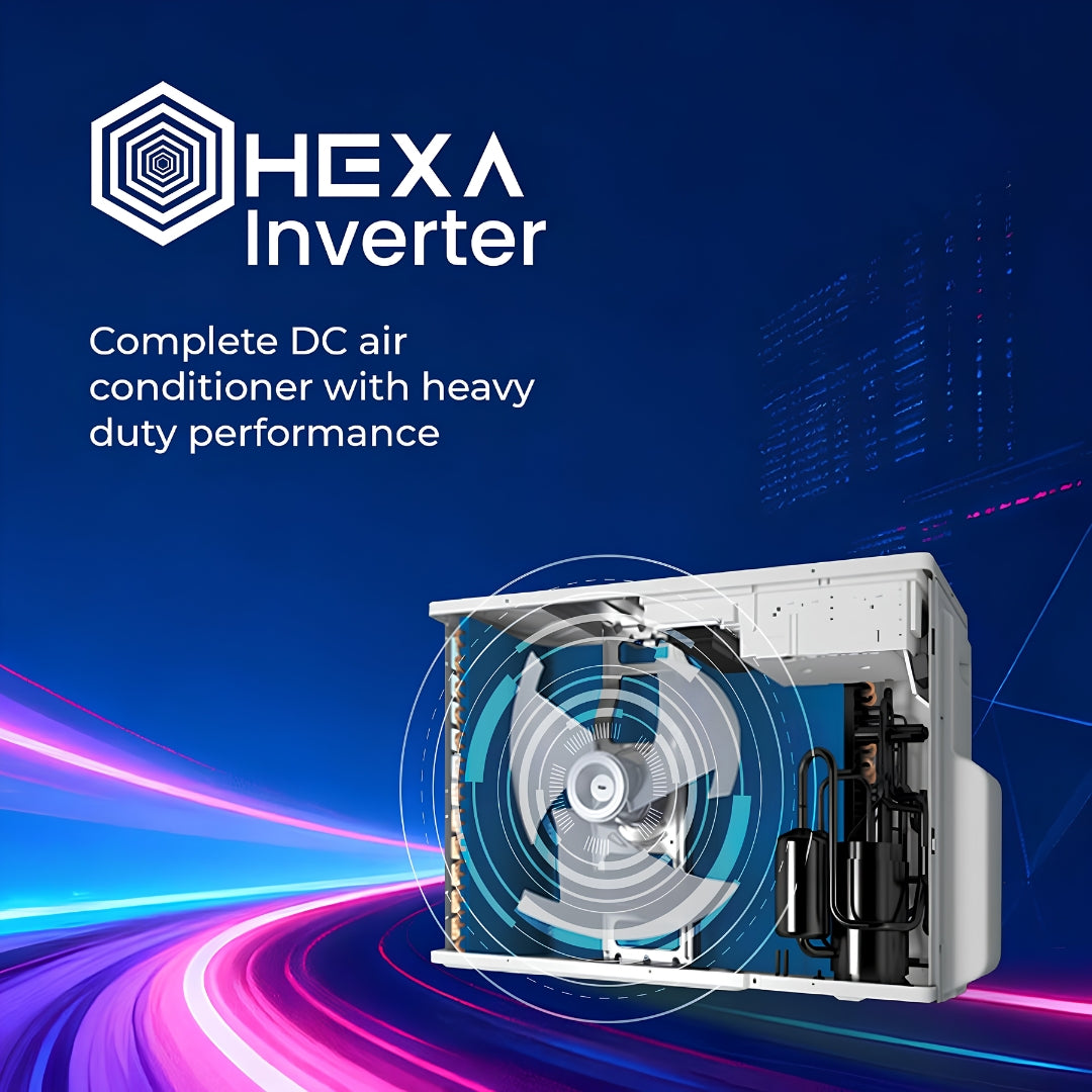 Haier HSA14KU-GAI5NB-I Split Air Conditioner 1 ton - White_Feature_6