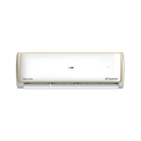 Haier HSI14EHD-GAI5NB-I Split Air Conditioner 1 ton - White with Gold_Front View