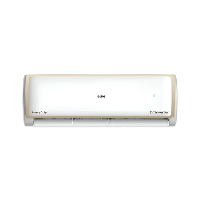 Haier HSI14EHD-GAI5NB-I Split Air Conditioner 1 ton - White with Gold_Front View