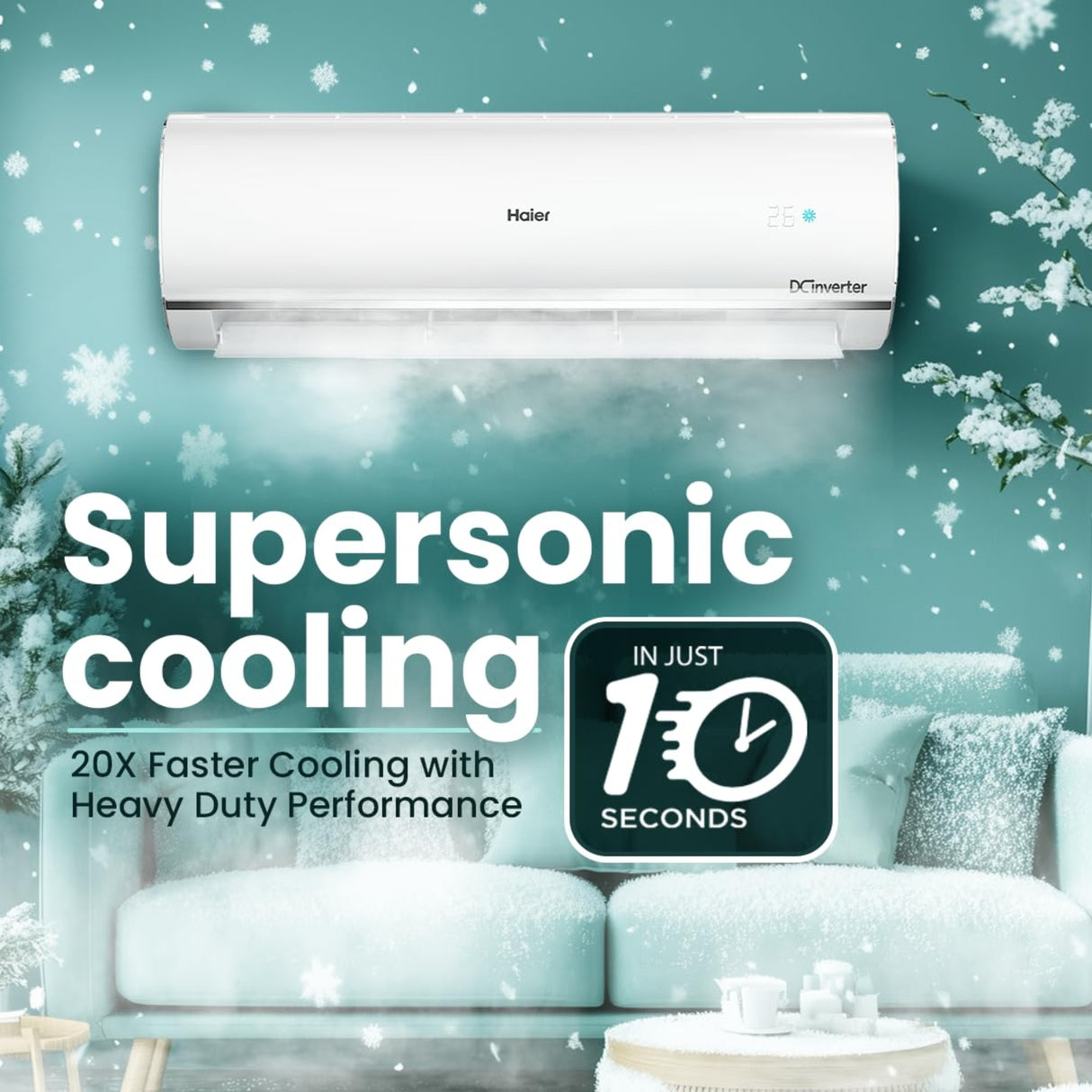 Haier HSU18K-PYSS5BN Inverter Split Air Conditioner 1.5 Ton - White_10