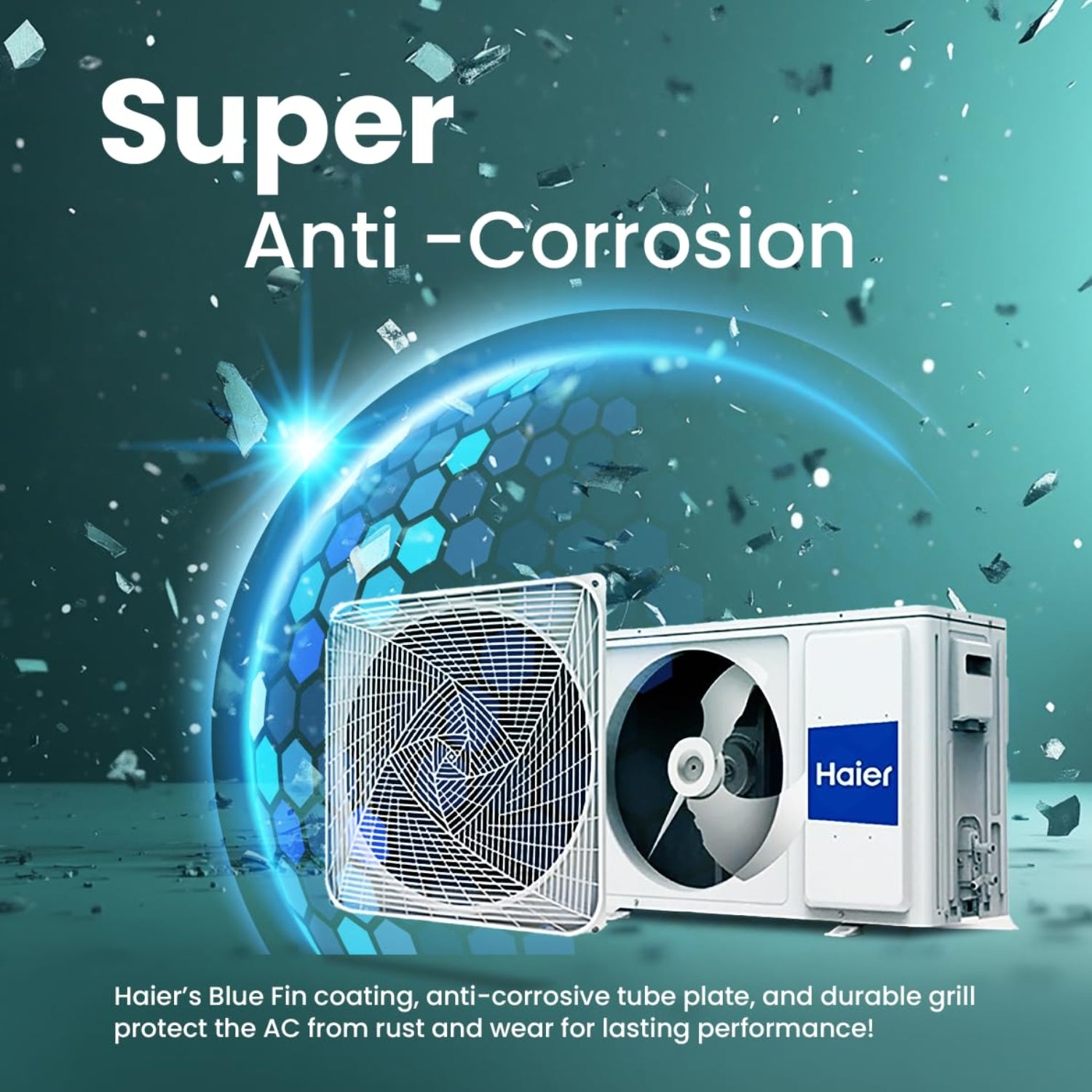 Haier HSU18K-PYSS5BN Inverter Split Air Conditioner 1.5 Ton - White_8