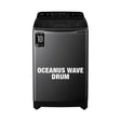 Haier HSW80-678ES8 Fully Automatic Top Load Washing Machine 9 Kg - Dark Jade Silver_Front View