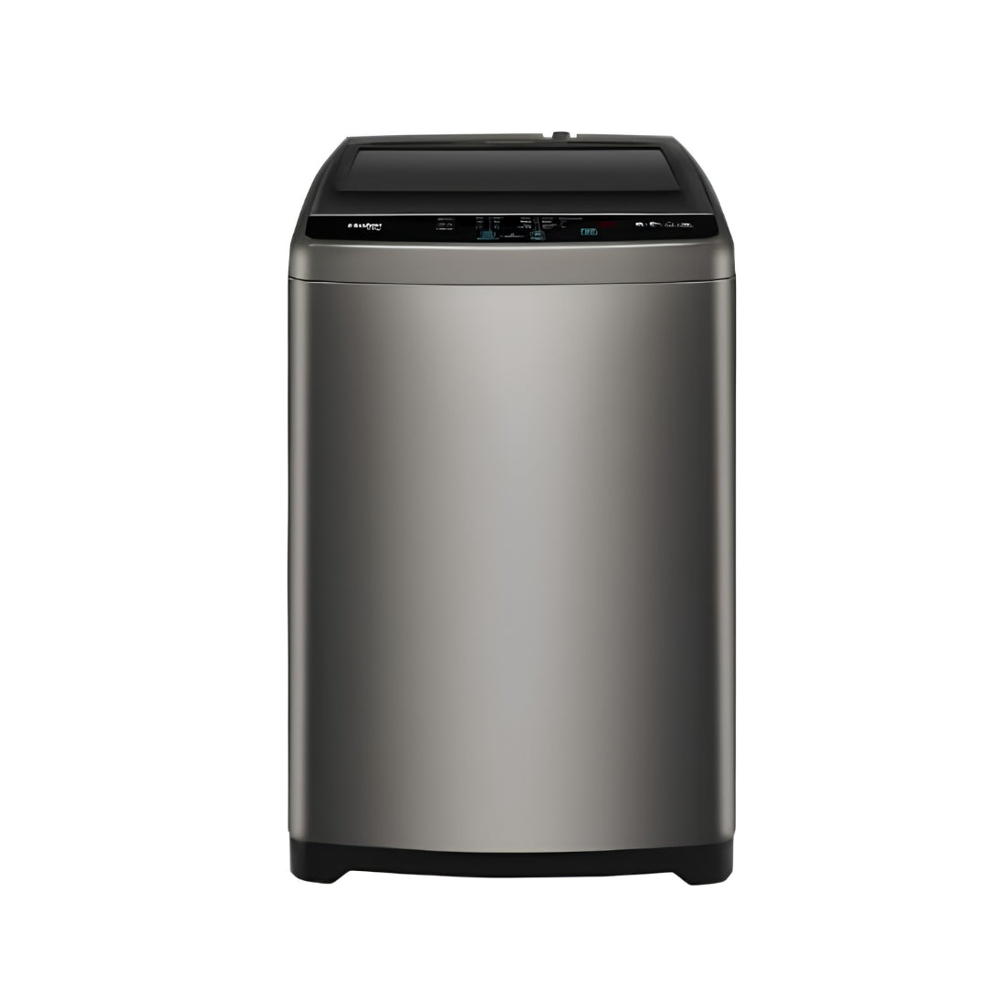 Haier HWM70-306ES5N1 Fully Automatic Top Load Washing Machine 7 Kg - Brown Grey_Front View