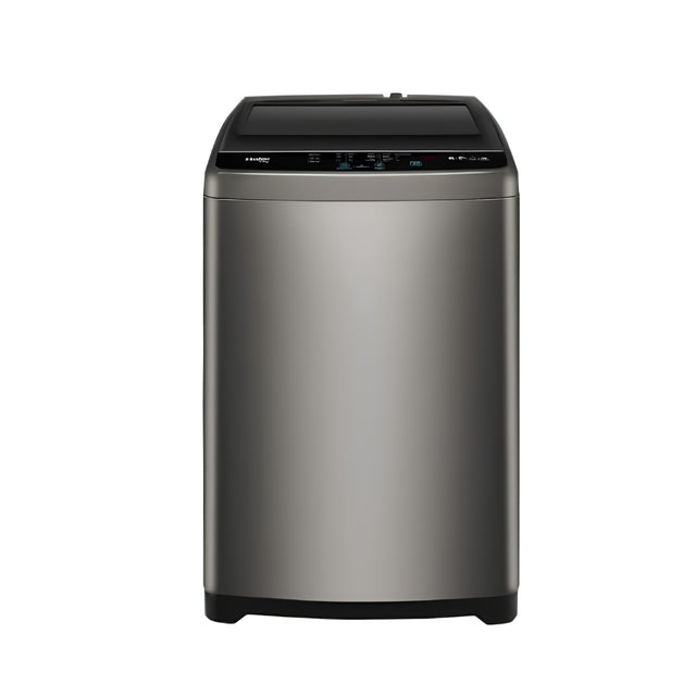 Haier HWM70-306ES5N1 Fully Automatic Top Load Washing Machine 7 Kg - Brown Grey_Front View