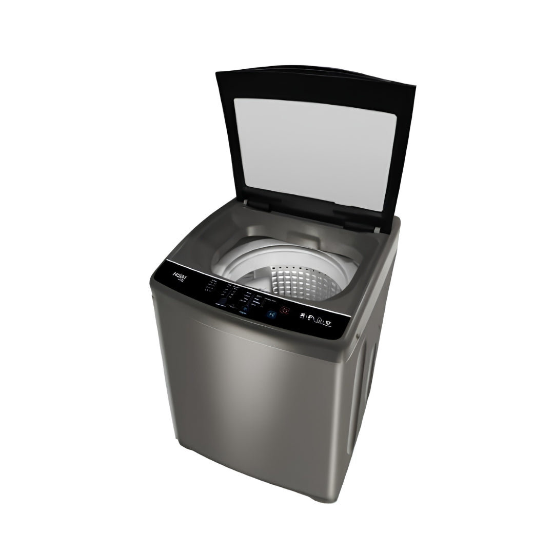 Haier HWM70-306ES5N1 Fully Automatic Top Load Washing Machine 7 Kg - Brown Grey_Top View