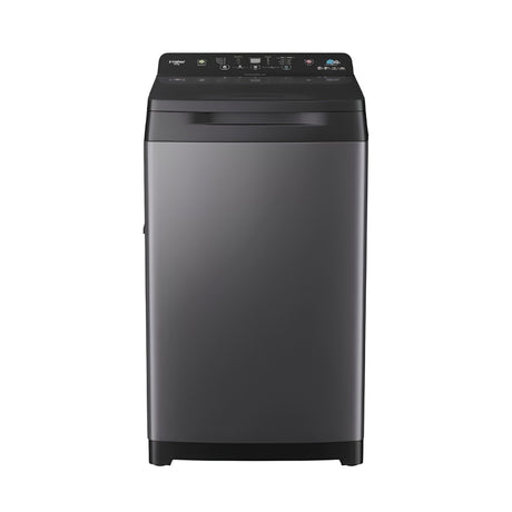 Haier HWM90-688S8 Fully Automatic Top Load Washing Machine 9 Kg - Black_Front View
