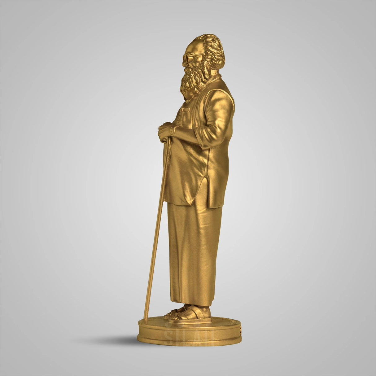 Thanthai Periyar Full Figure 10 In Sculpture - Gold