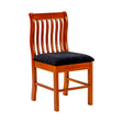 Havana Stylish Dining Chair - Teak Finish_1