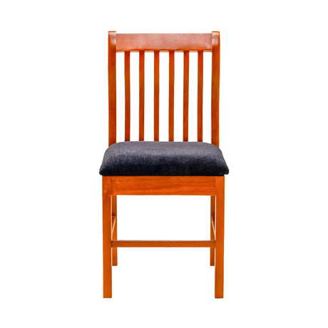Havana Stylish Dining Chair - Teak Finish_2