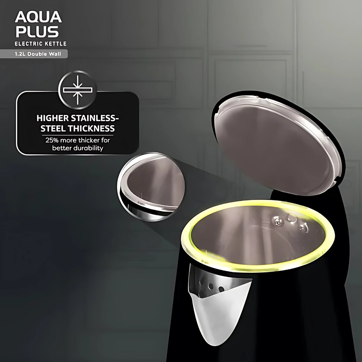 Havells 1250 W Aqua Plus GHBKTATK125 Electric Kettle 1.2 L – Black_7