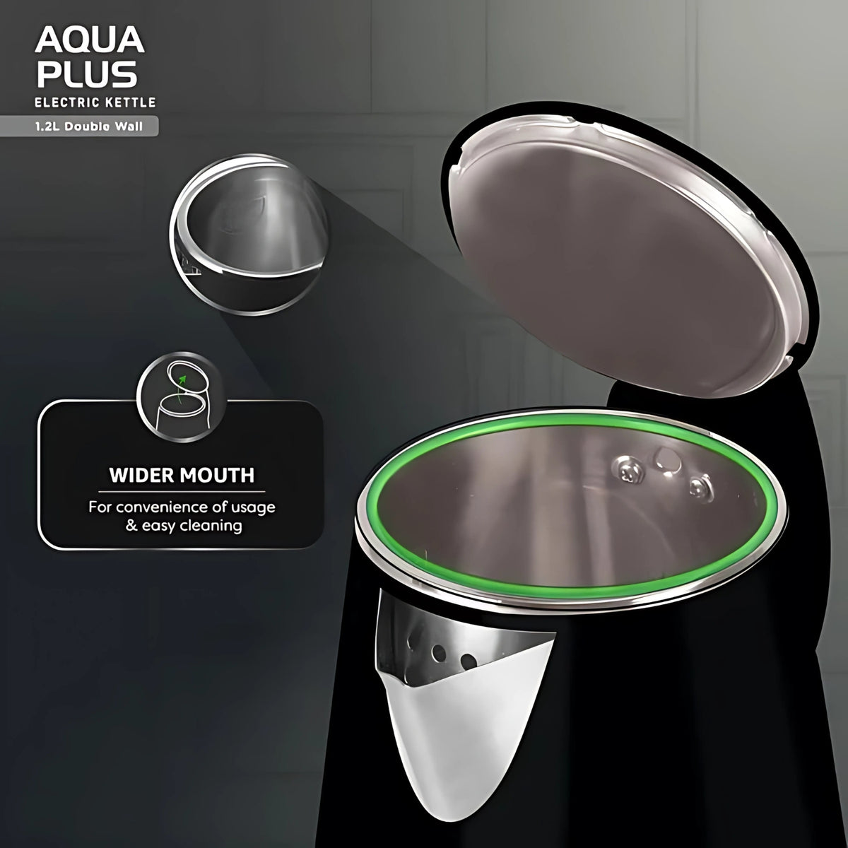 Havells 1250 W Aqua Plus GHBKTATK125 Electric Kettle 1.2 L – Black_9