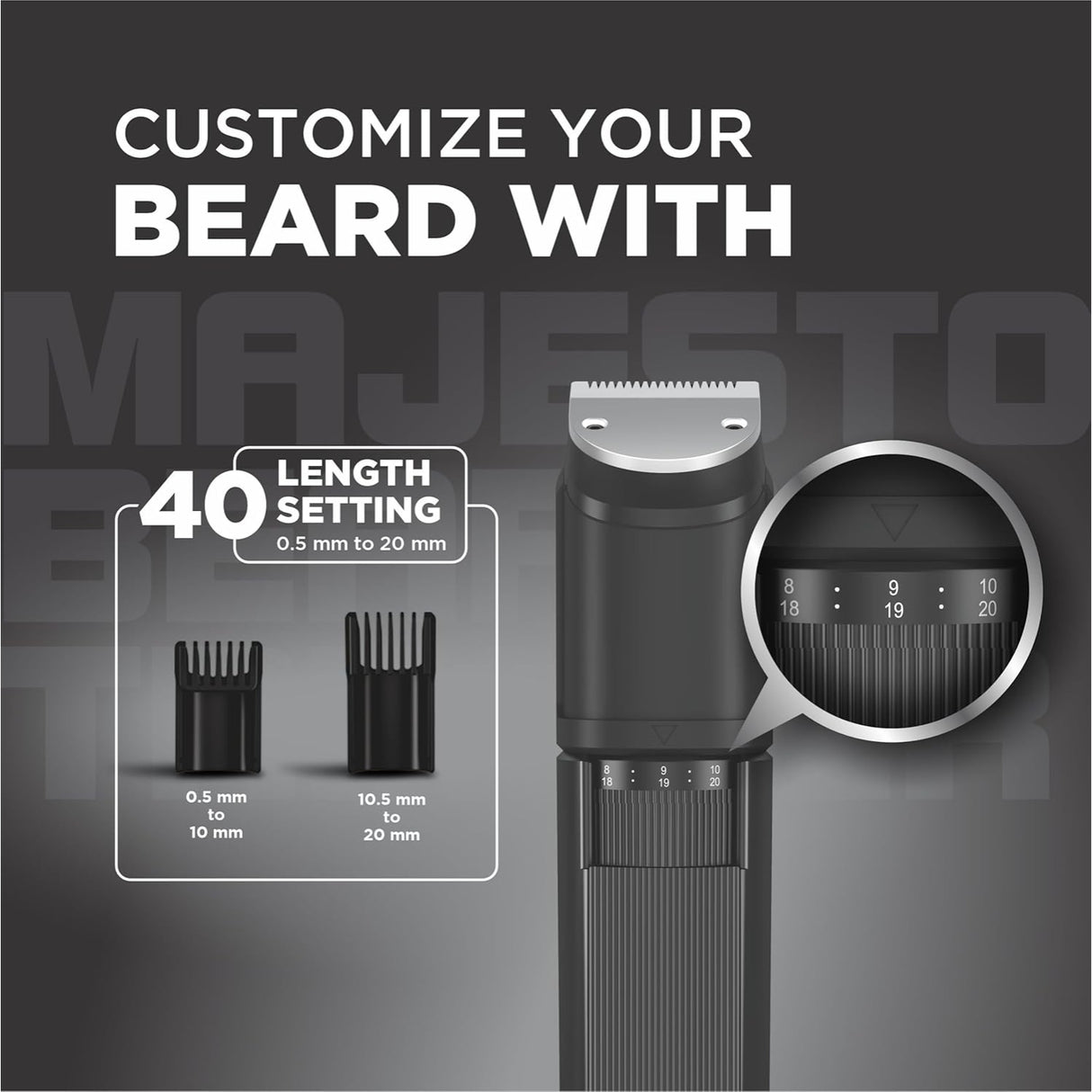 Havells BT 8888 Beard Trimmer - Black_4