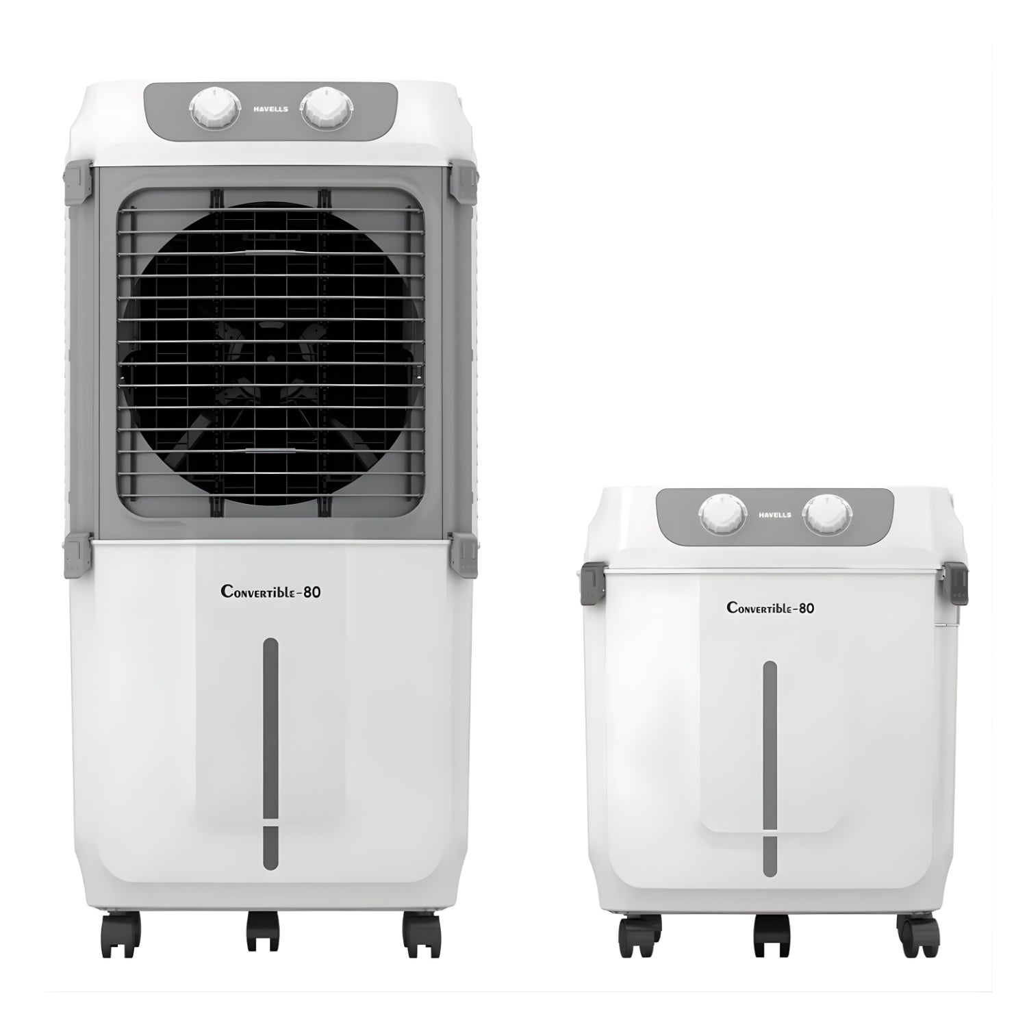 Havells Convertible Desert Air Cooler 80 L - White with Grey_1