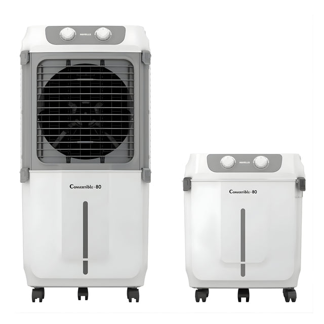 Havells Convertible Desert Air Cooler 80 L - White with Grey_1